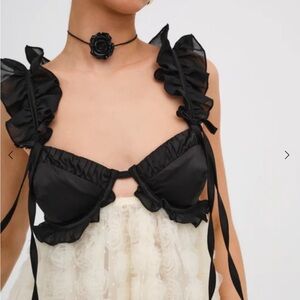 NWT FL&L Poppy Mini Dress in Ivory